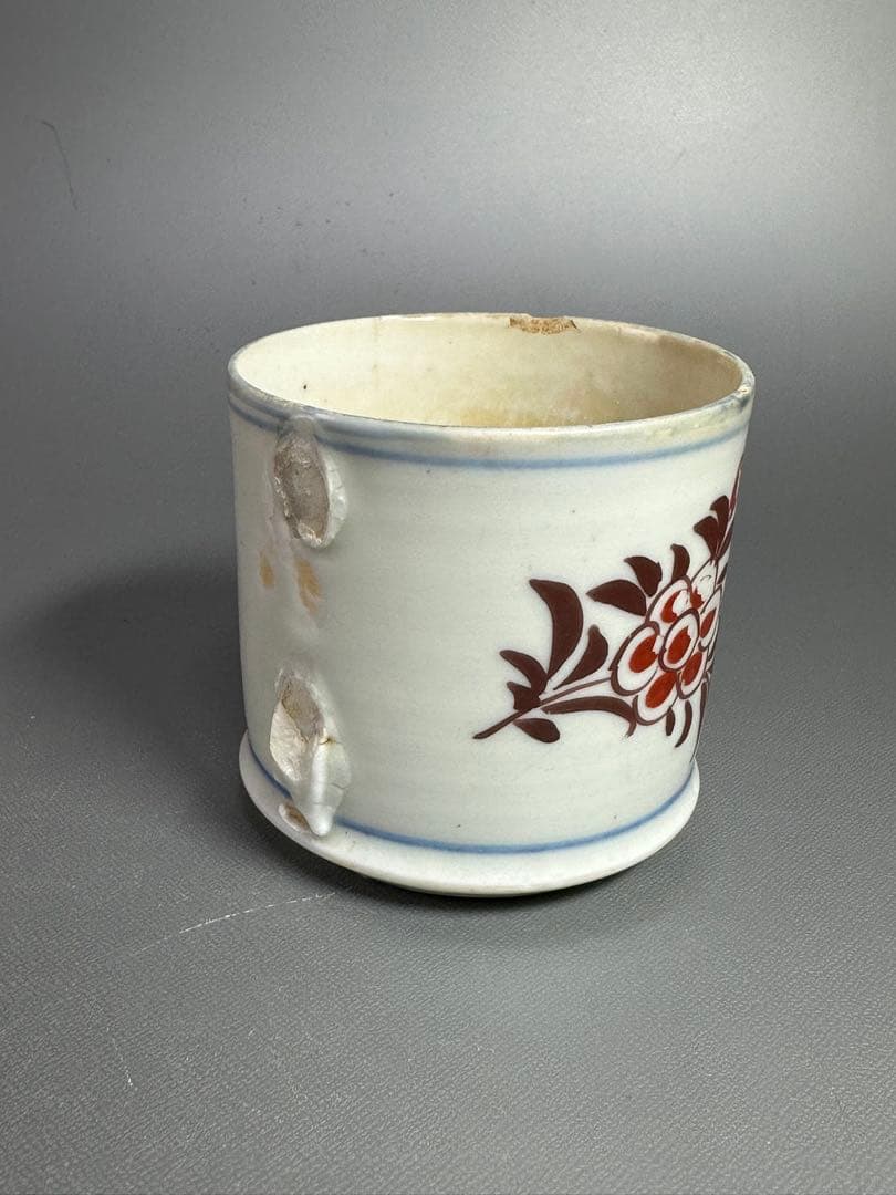 波佐見 古伊万里 江戸時代 マグカップ 紳士の文房具付き - メルカリ