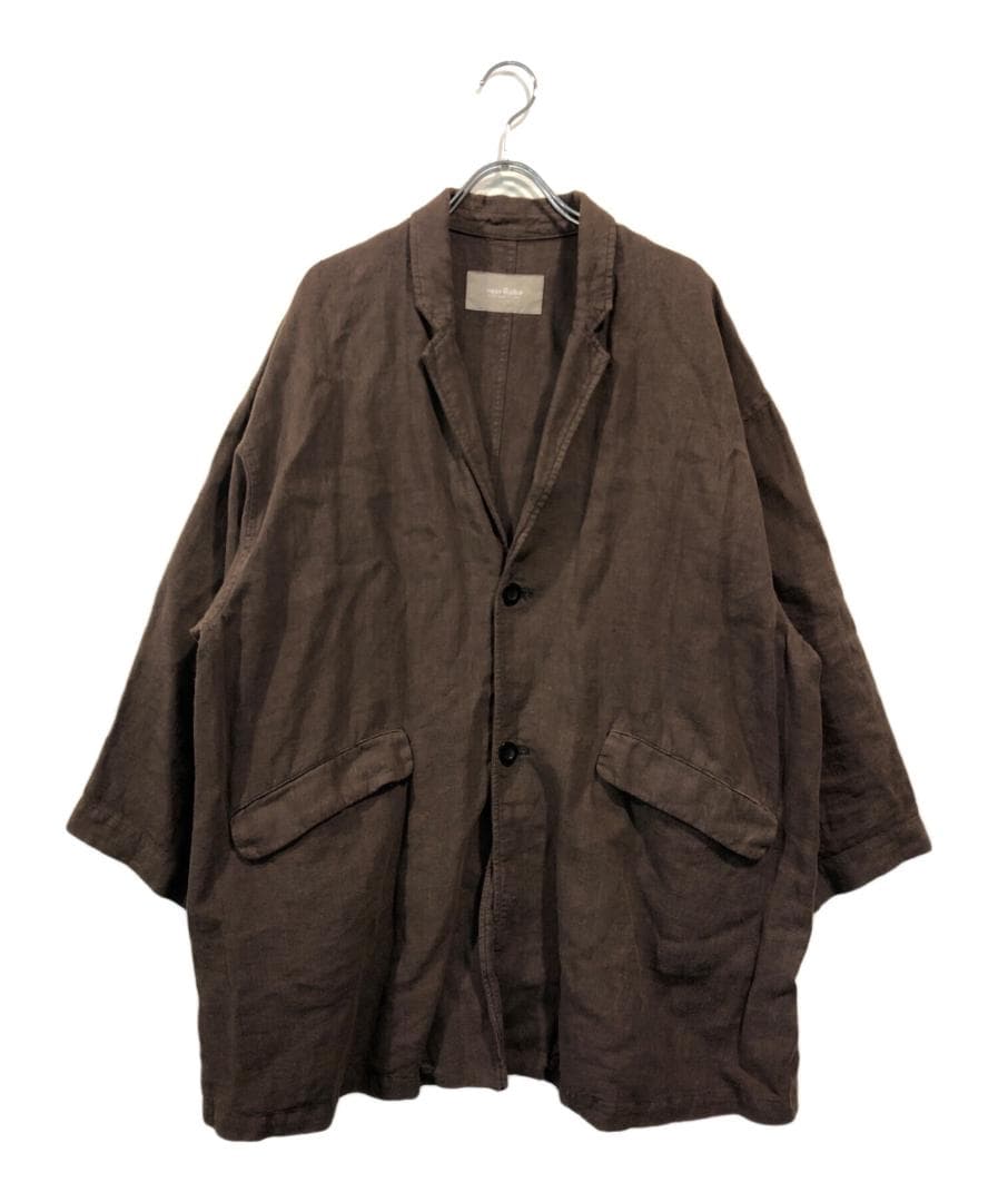 nest Robe（ネストローブ）リネンロングジャケット nest Robe（ネストローブ） リネン Aライン ワンピース コート 羽織り