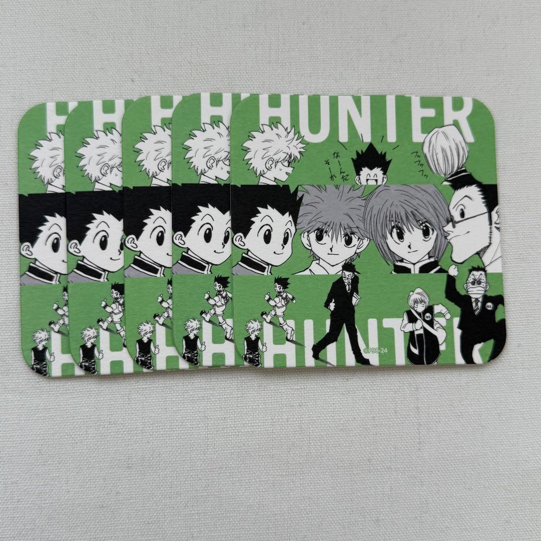 ハンターハンター アートコースター クラピカ レオリオ ゴン キルア