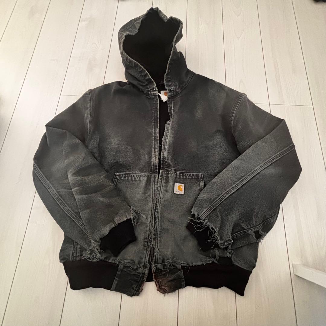 ほ*様 希少 Carhartt アクティブジャケット ブラック Carhartt（カーハート） ブルゾン アウター 「Carhartt WIP」ACTIVE