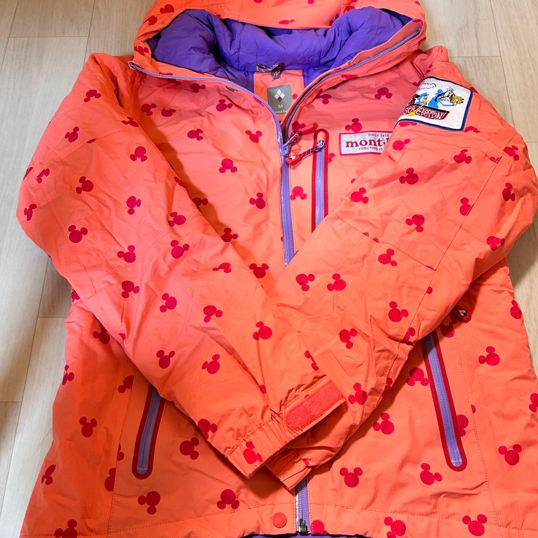 mont-bell アウタージャケット ディズニー 限定 モンベル マウンテン 未使用 モンベル × ディズニーシー コラボ アウタージャケット L