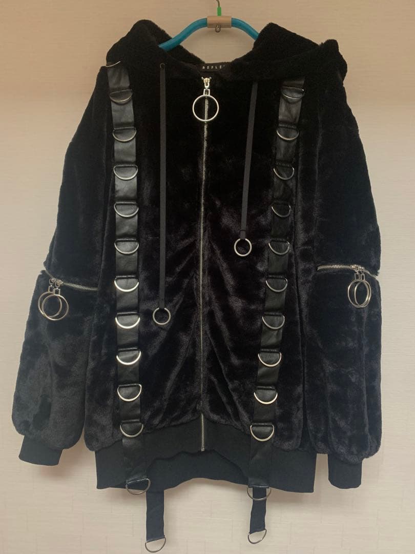 REFLEM レフレム Dカン Dリング アームジップ ファー パーカー - メルカリ