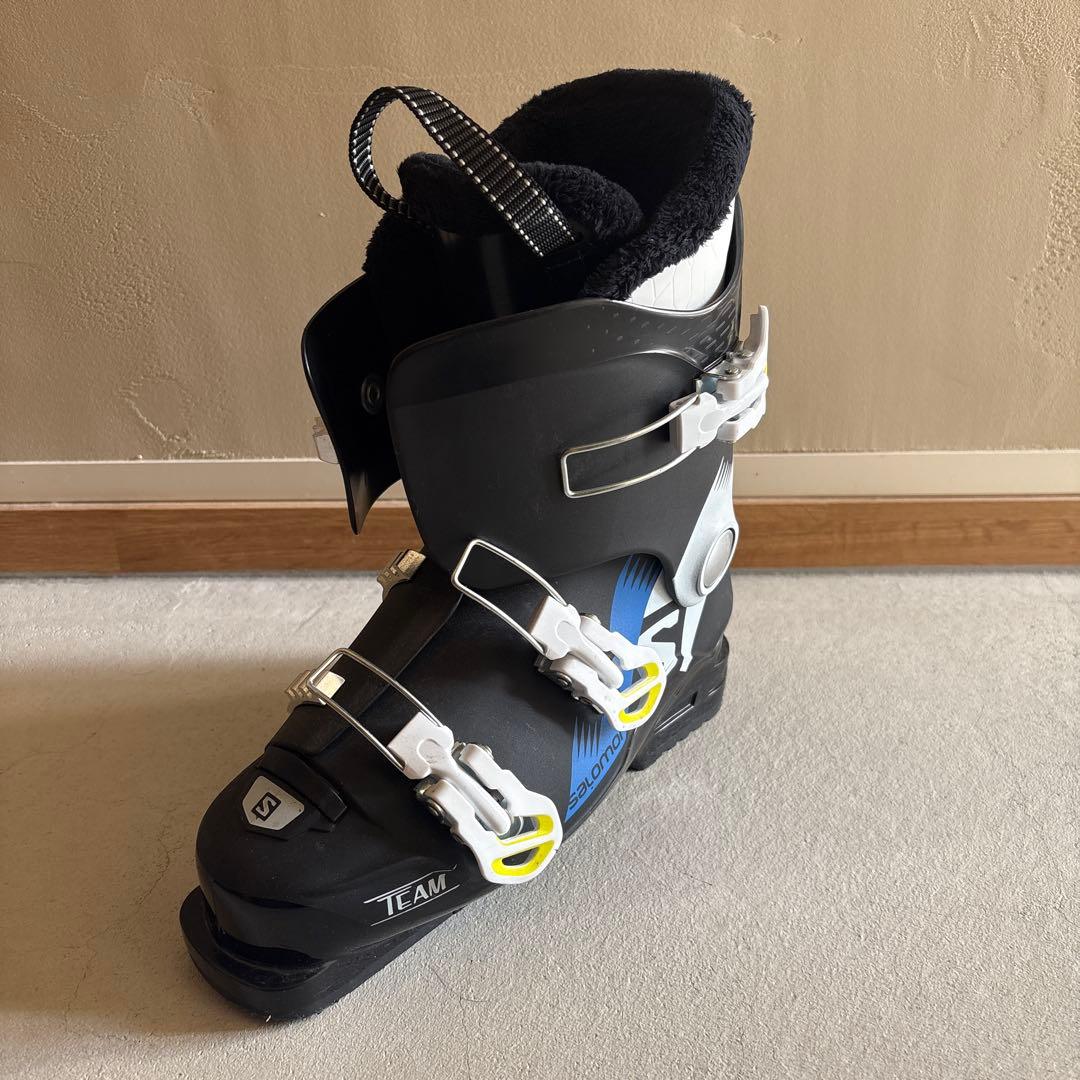【美品】SALOMON スキーブーツ子供用　25cm~25.5cm