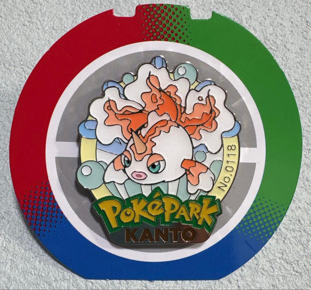 ポケパーク カントー 限定 ピンズ トサキント ランダムピンバッジ