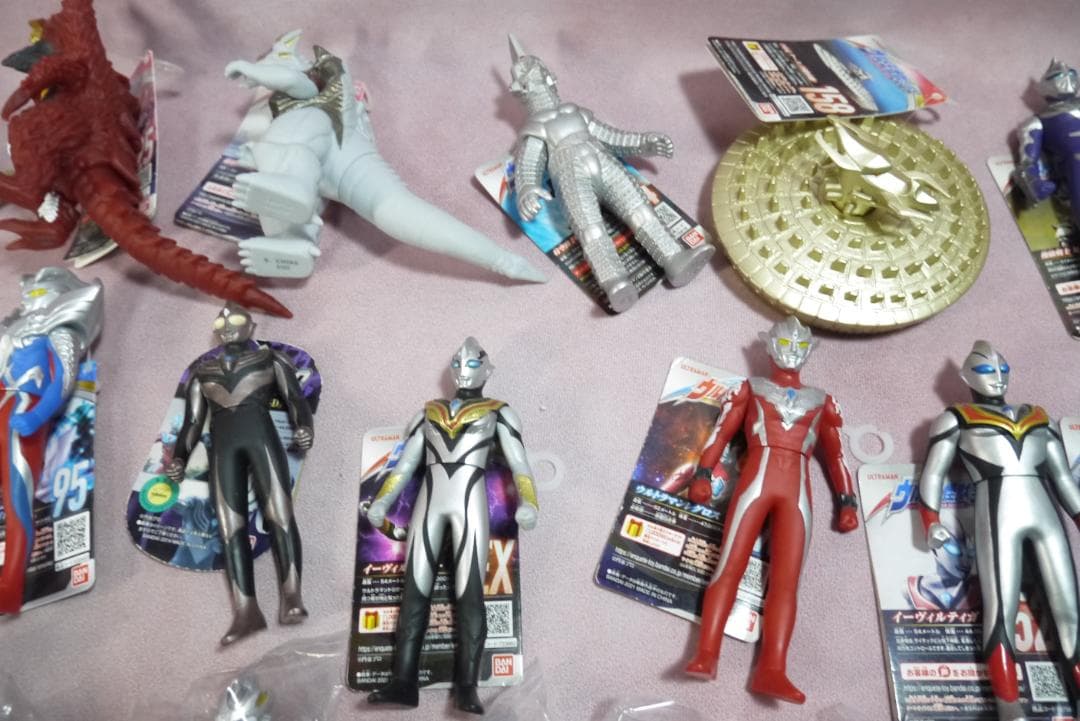 ウルトラヒーローシリーズ500 怪獣シリーズ500 タグ付きソフビ 40体セット