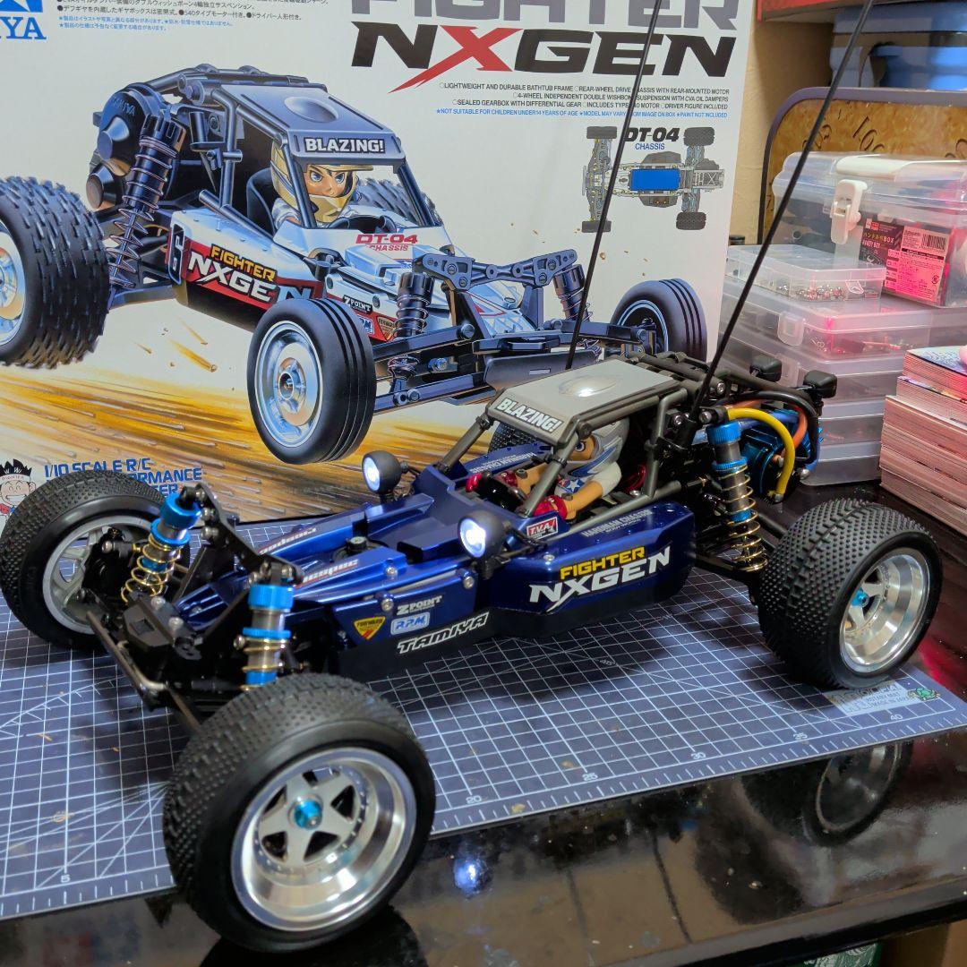 タミヤ DT04 ファイターネクスジェン 匠カスタム ブラシレスセット⑧ タミヤ DT04 ファイターネクスジェン 匠カスタム ブラシレスセット⑤