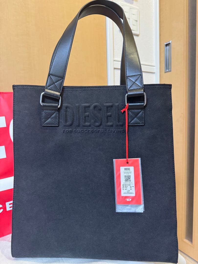 ディーゼル DIESEL キャンバスNSトートバッグ/ショルダーバッグ 超美品