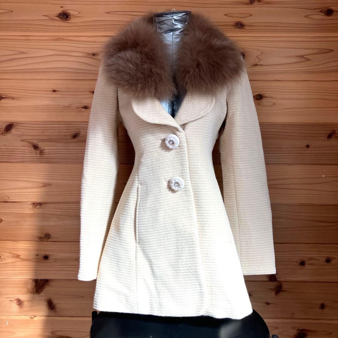 姫ギャル コート リアルファー フェアリーグランジ 平成ギャル y2k