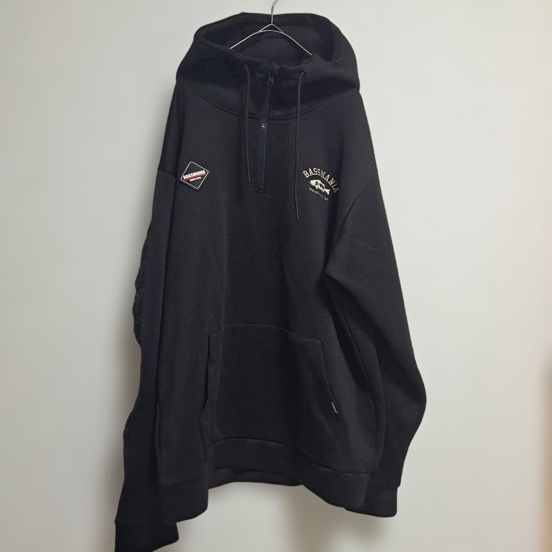 バスマニア BASSMANIA パーカー フーディ L ハーフジップ【a-60】 セットアップ | bassmania.jp