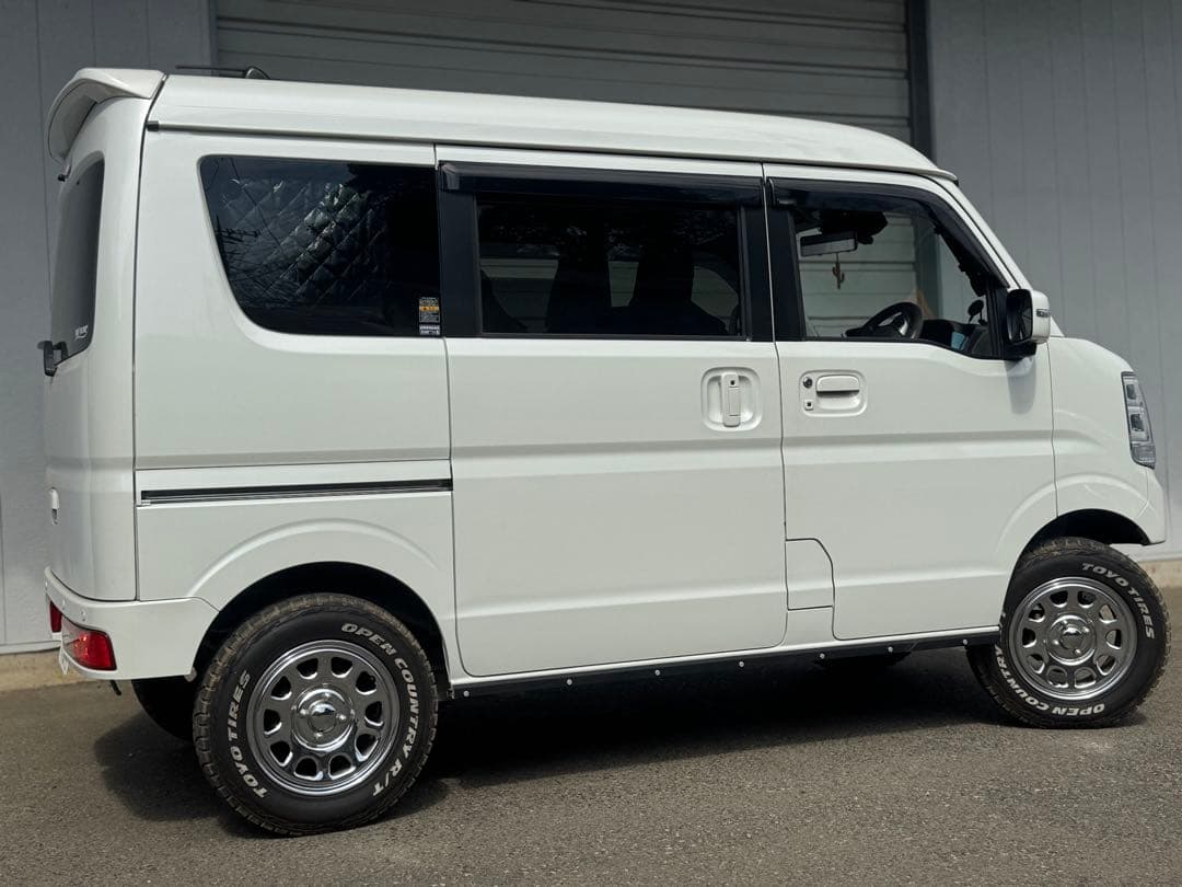 DA17W エヴリィ エブリィ サイドガード シルガード 7穴仕様 塗装有り