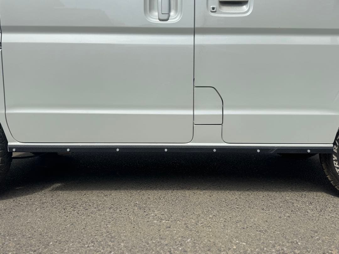 DA17W エヴリィ エブリィ サイドガード シルガード 7穴仕様 塗装有り