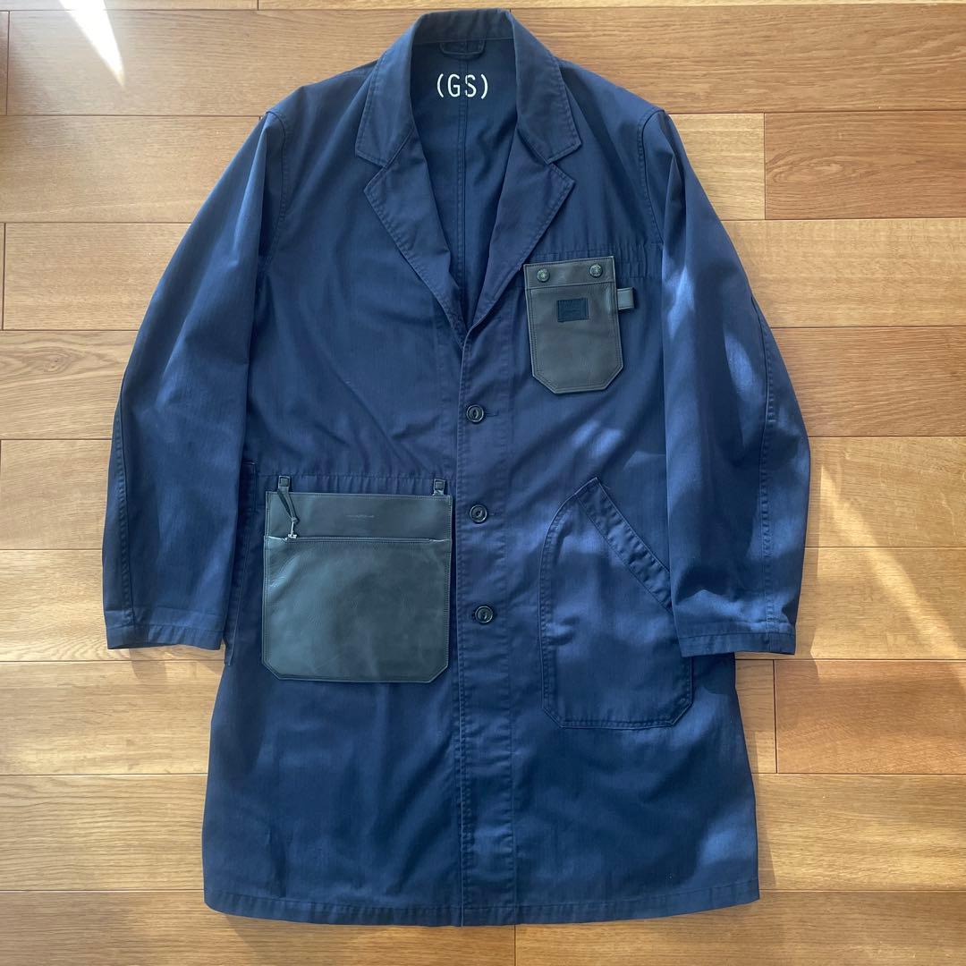 Beams x PORTER ネイビー ステンカラーコート Beams x PORTER ネイビー ステンカラーコート - メルカリ