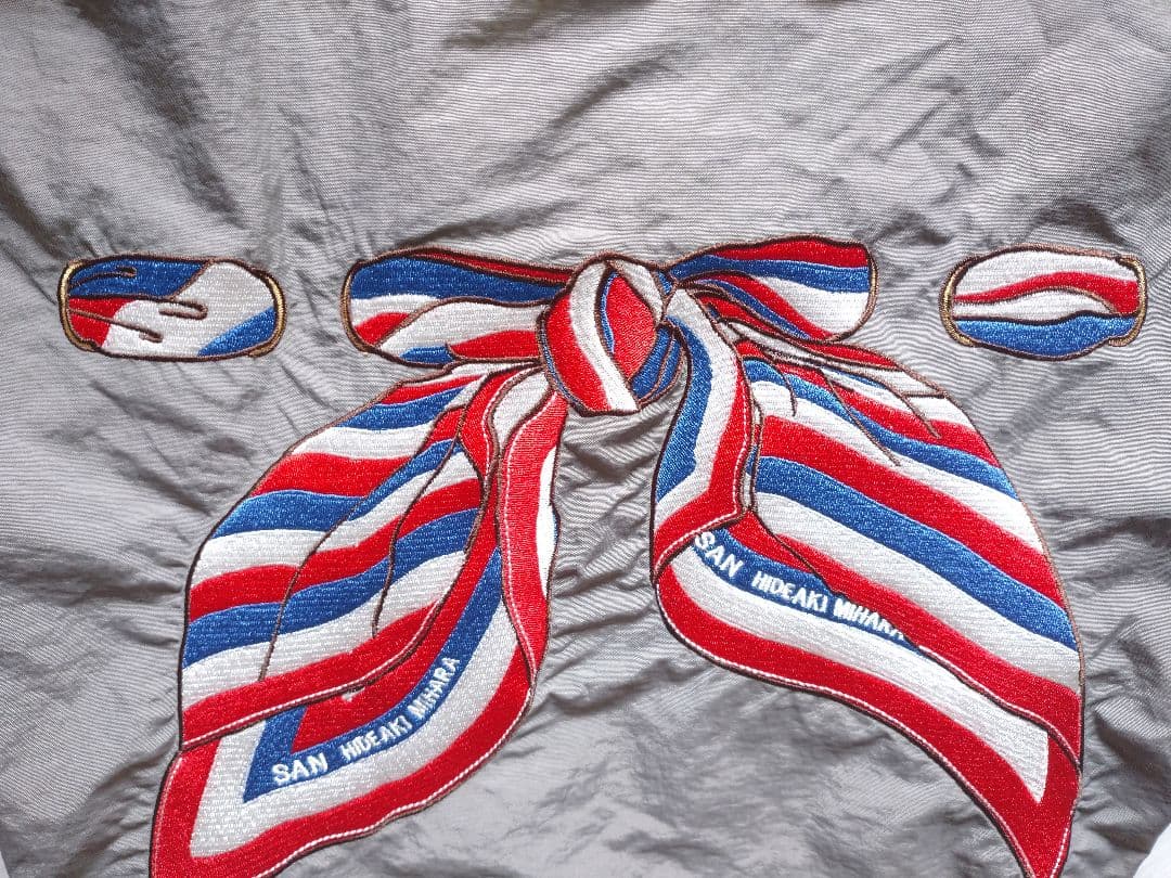 ボールアンドチェーン スカーフ柄刺繍 エコバッグ M ラシット 2点