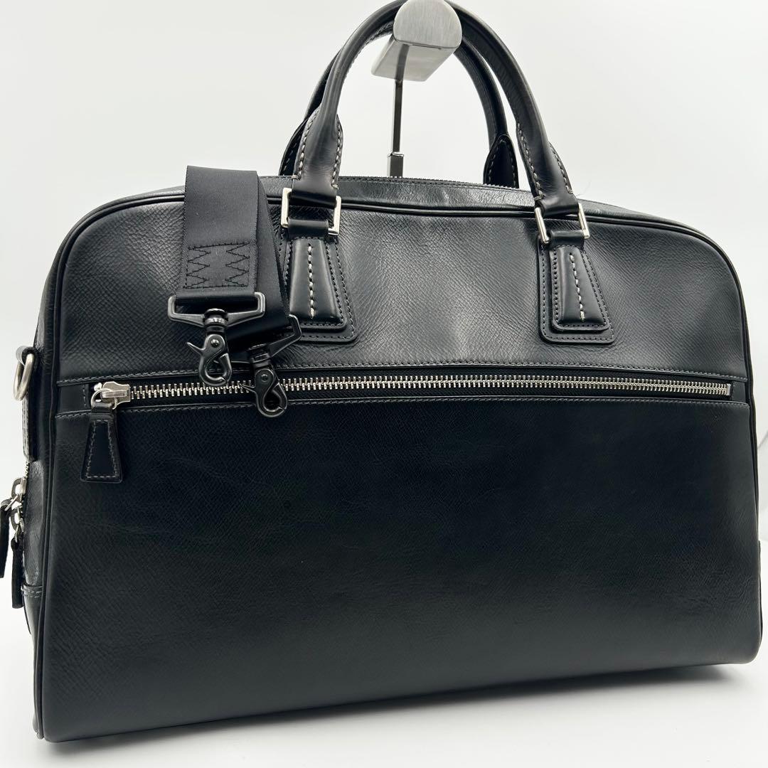 美品✨ ソメスサドル イノベーション ビジネスバッグ 2way レザー ブラック 馬具屋がつくる至極のビジネスバッグ｜イノベーションにnewモデル登場