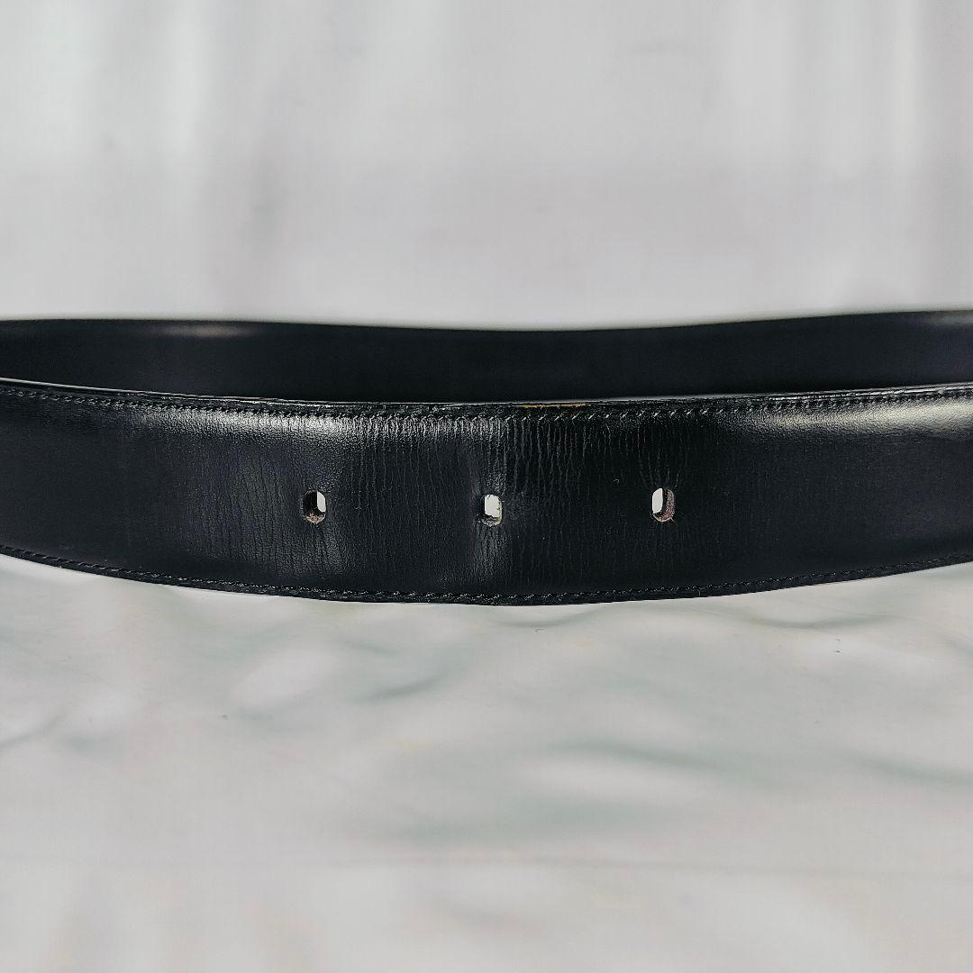 高級ヴィンテージ】オールドバーバリー 極上エイジングドレスベルト 艶