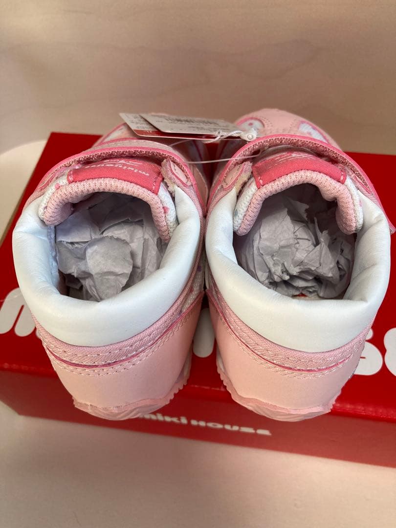 新品　ミキハウス　ミズノコラボ　スニーカー　14.5cm