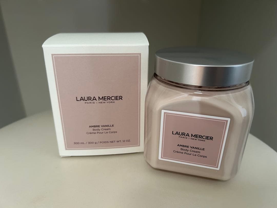 【人類モテ】LAURA MERCIER AMBRE VANILLEボディクリーム Amazon.com: Laura Mercier Serum Body Cream, Moisturizing Serum
