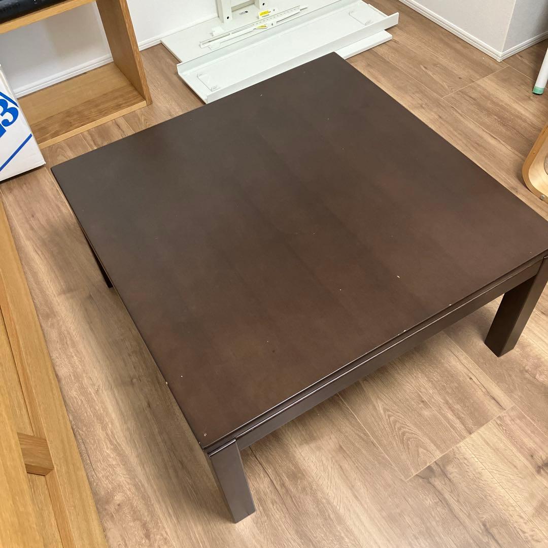 無印良品 正方形こたつMK-758/DB/09 - メルカリ