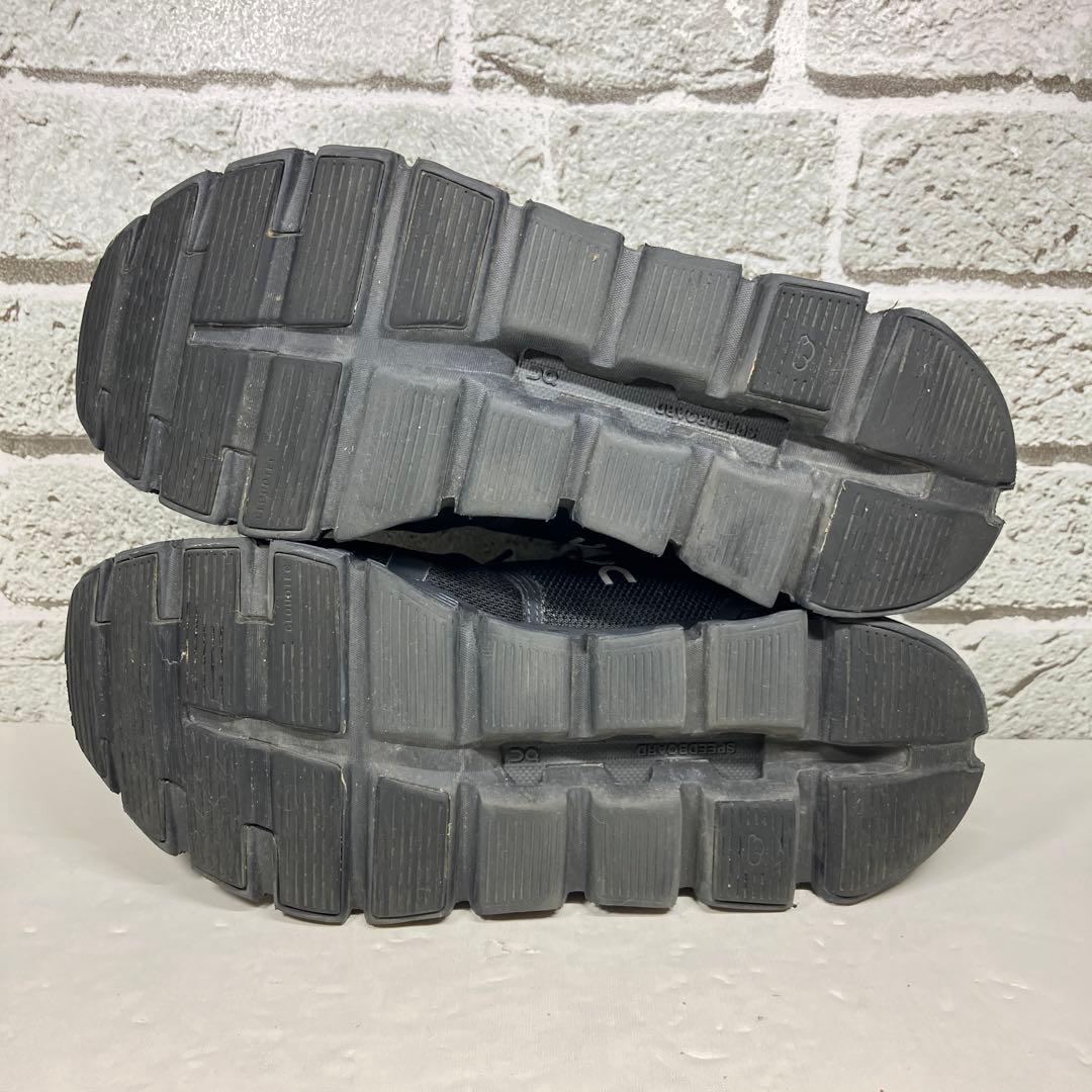 【定番人気】On オン cloud6 クラウド6 25.0cm ブラック 黒