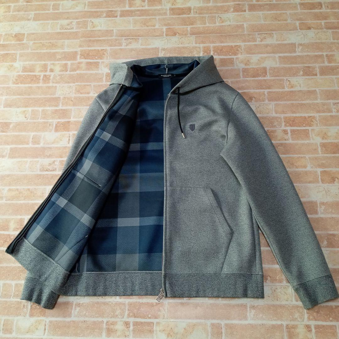 【未使用】ブラックレーベルクレストブリッジ　ジップアップパーカー　チェック　Ｌ BLACK LABEL CRESTBRIDGE（ブラックレーベル クレストブリッジ