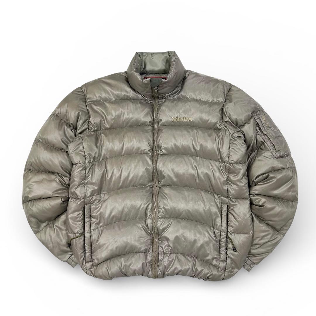 00's Marmot ダウンジャケット ドローコード付き メンズXLベージュ系 楽天市場】Marmot マーモット ダウン ジャケット アウター Dima Down