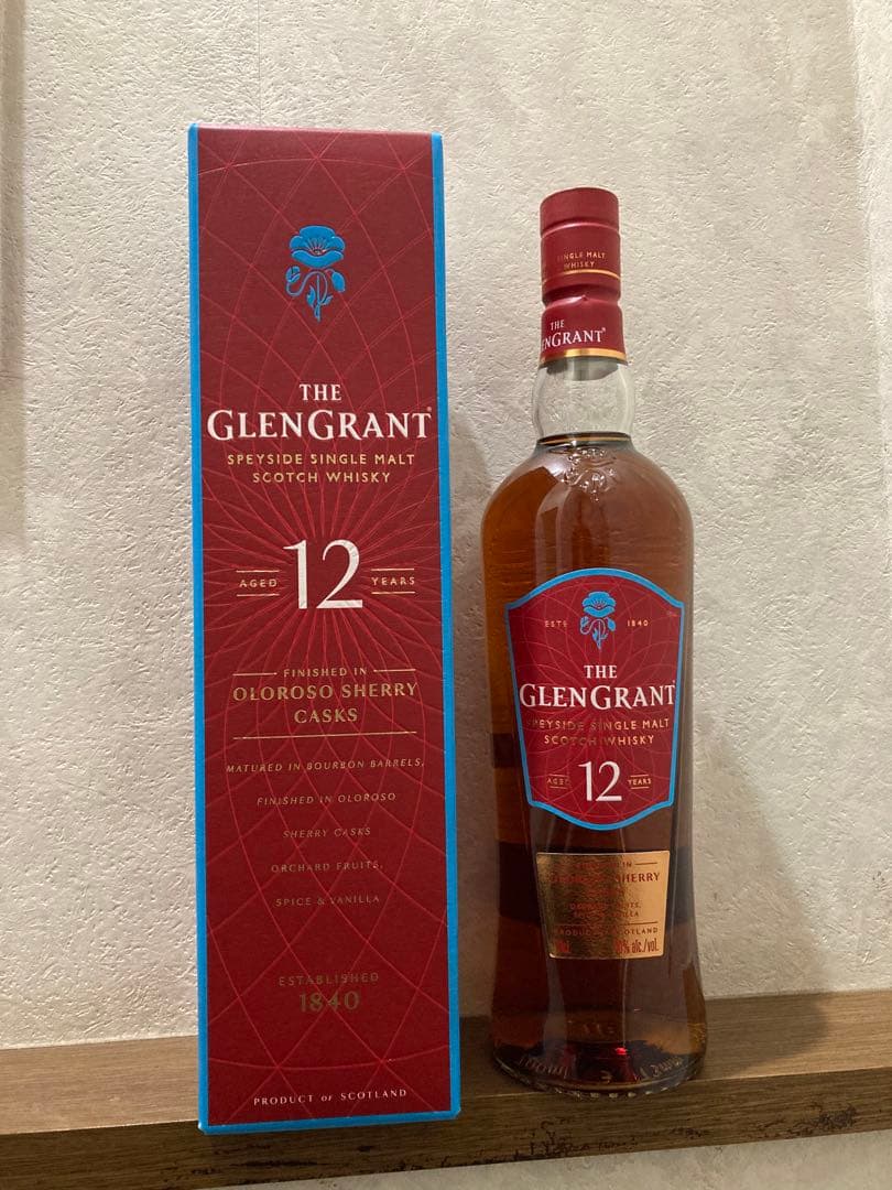 グレングラント12年　シェリーカスクフィニッシュ グレングラント 12年 シェリーカスクフィニッシュ