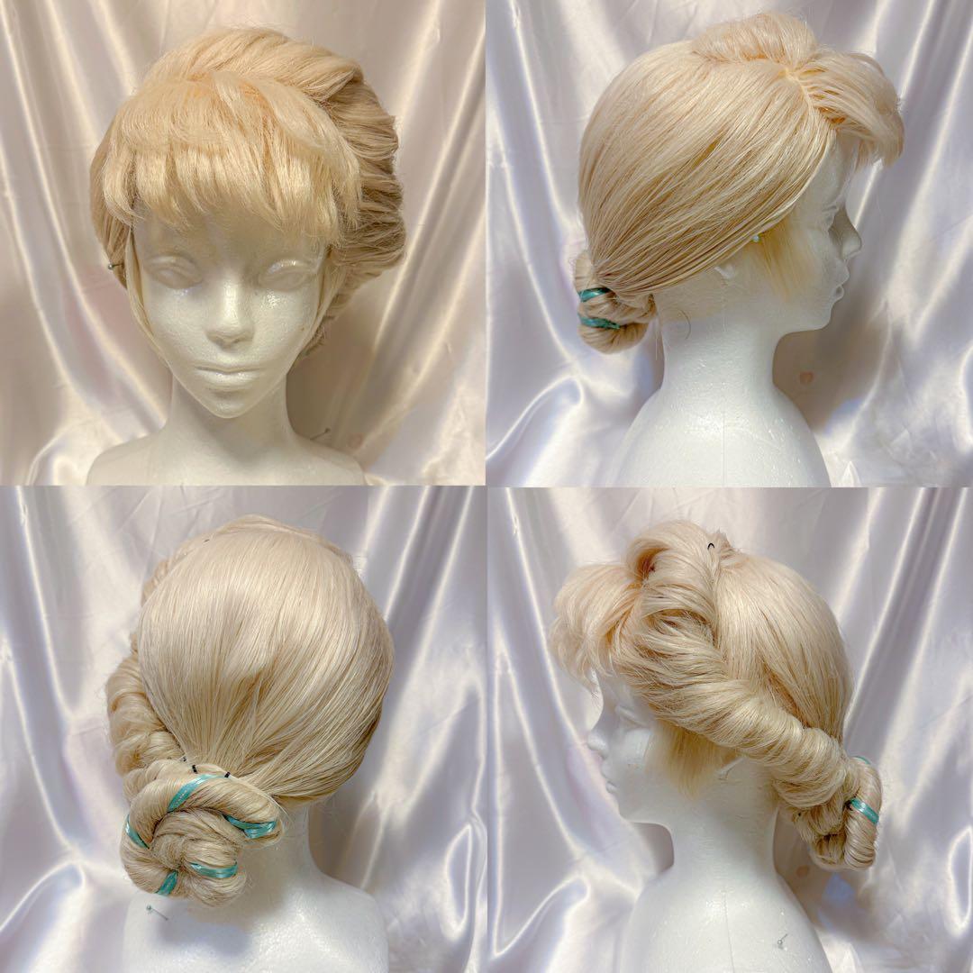 確認用】アナ雪 エルサ 戴冠式 ウィッグ オーダー - メルカリ
