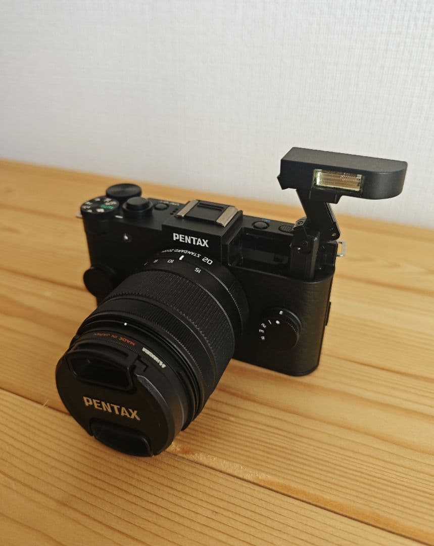 極美品】PENTAX Q-S1 BK レンズキット 箱付き完品 レンズガード付