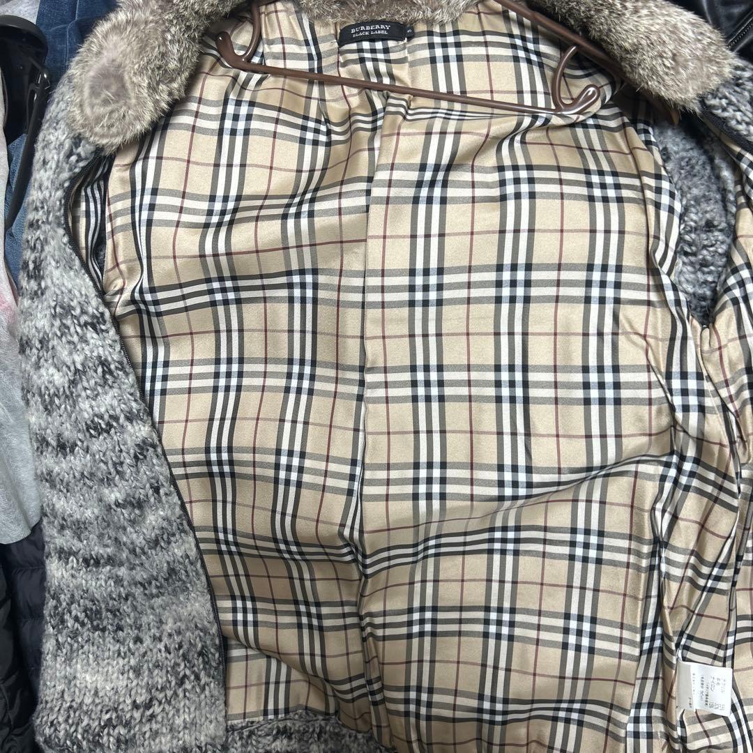 新着ファッション - t*5様 BURBERRY BLACK LABEL ジャンパー グレー系