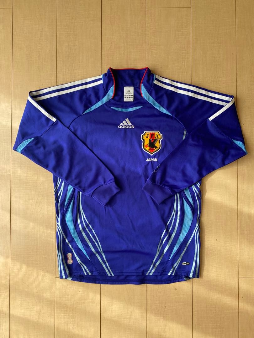 希少 adidasサッカー日本代表 ユニフォーム 長袖 2006 日本代表 2006年 ホーム 長袖ユニフォーム-KICKO – Kicko