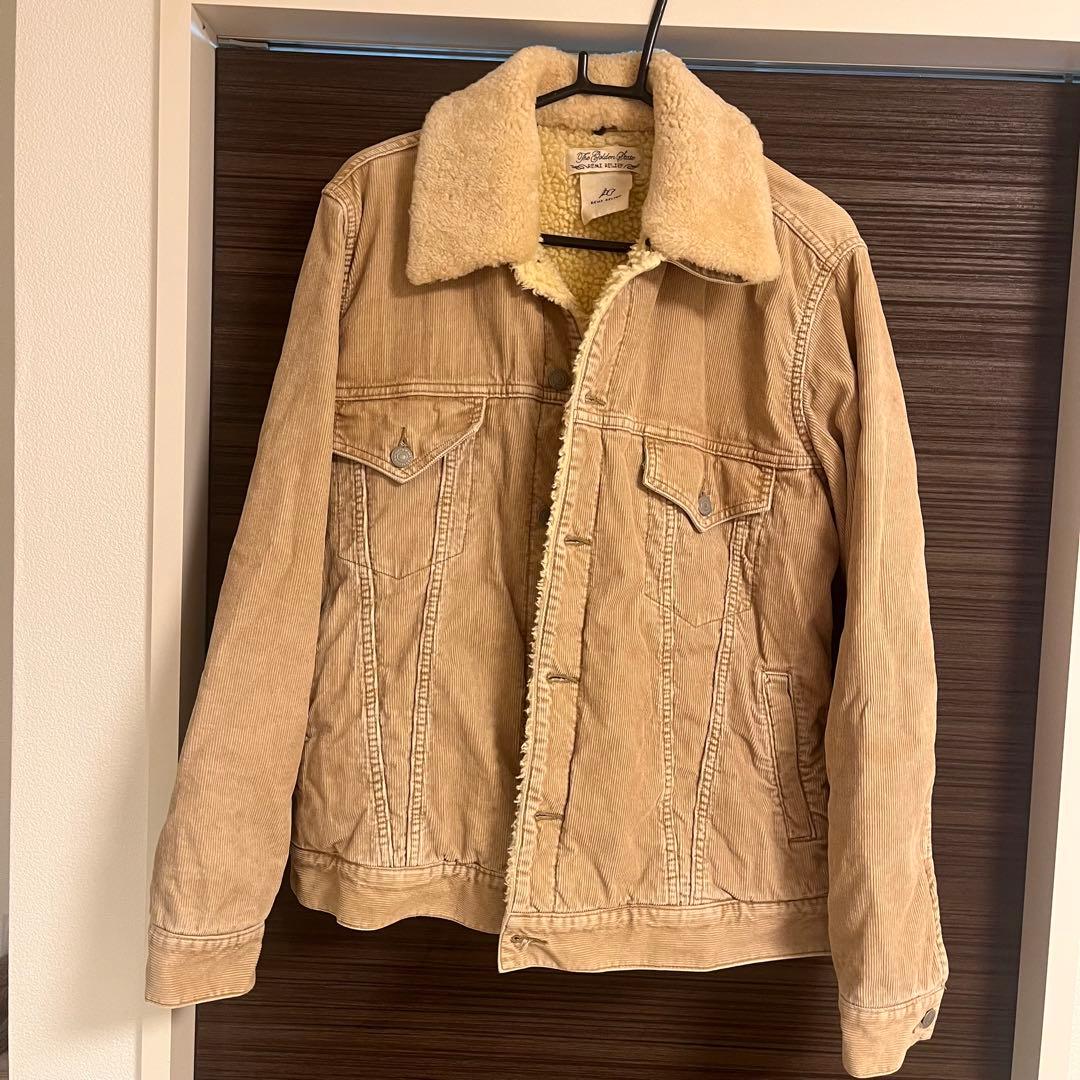 お値下げしました‼️レミレリーフ　コーデュロイ　ジャケット　ベージュ　L 最終値下げ⭐️美品⭐️ レミレリーフ サマーコール1st JK