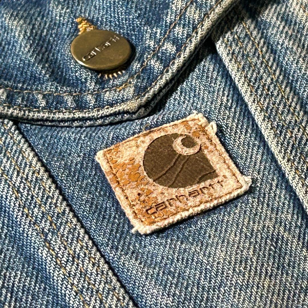 90s USA製 デニム カーハート デニムジャケット 4th ダックXL - メルカリ