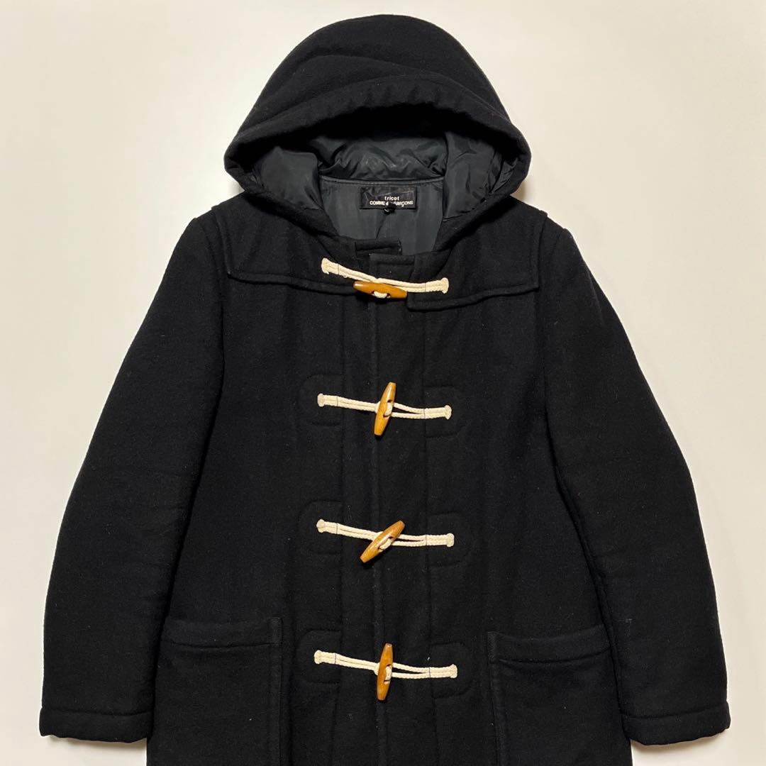 tricot COMME des GARÇONS ダッフルコート ブラック S tricot COMME des GARCONS / トリココムデギャルソン | AD1997