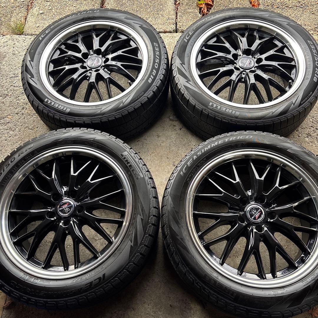 マルチフォルケッタ　１８インチ ① BADX ロクサーニ マルチフォルケッタ 18インチ - ステップワゴン RK系