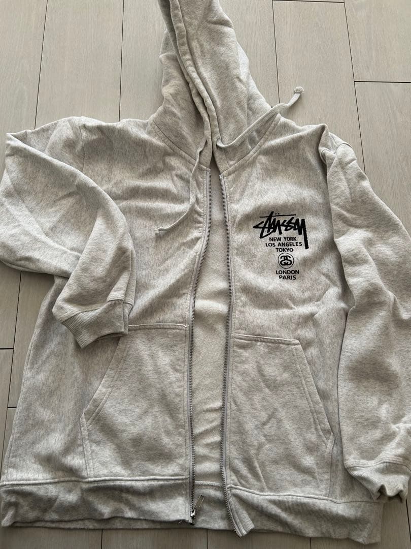 STUSSY WORLD TOUR HOODIE ジップアップ パーカー Stussy World Tour Zip Hoodie Mens - Hooded Sweatshirt – Exodus