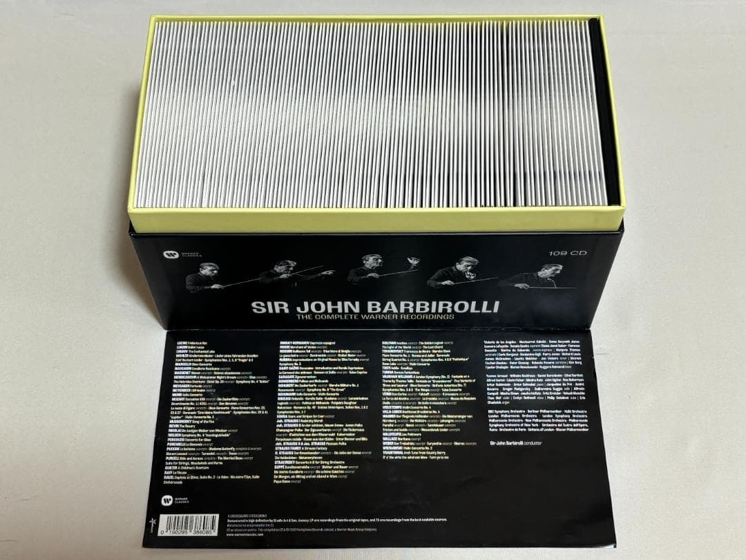 限定盤 109CD◇ジョン・バルビローリ・ワーナー録音全集
