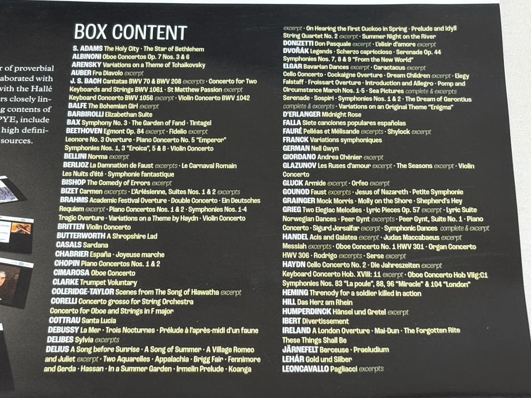 限定盤 109CD◇ジョン・バルビローリ・ワーナー録音全集