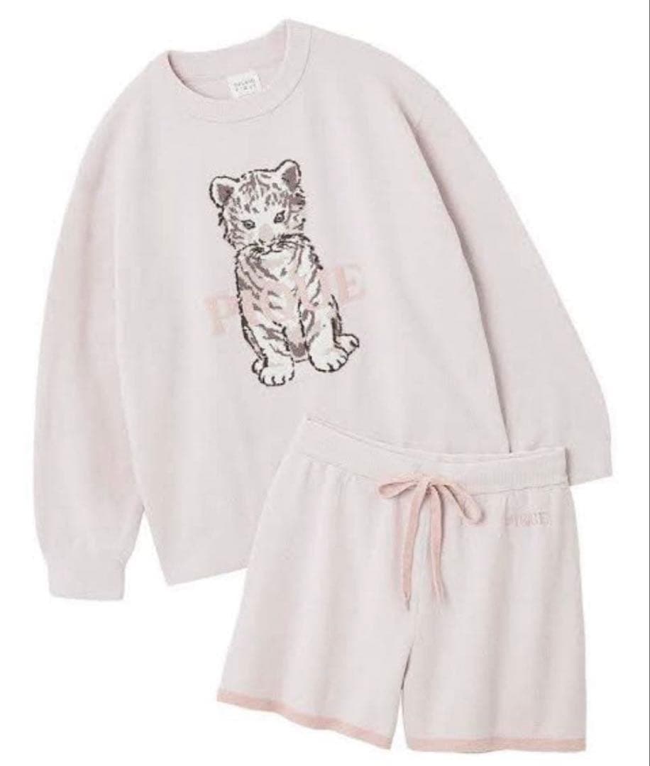 ジェラートピケ ホワイトタイガー 上下セット - メルカリ