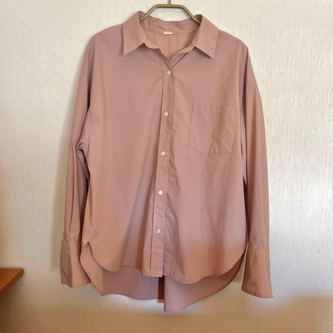 美品　Nolley’s sophi タイプライター2WAYシャツ　ベージュ ノーリーズソフィー NOLLEY'S sophi タイプライター2WAYシャツ