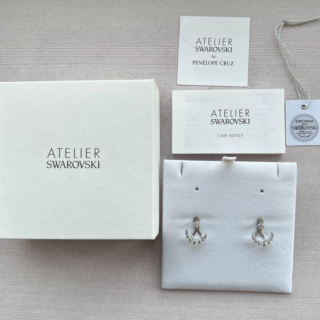 み様専用】スワロフスキー ムーンサンピアス(未使用) - メルカリ