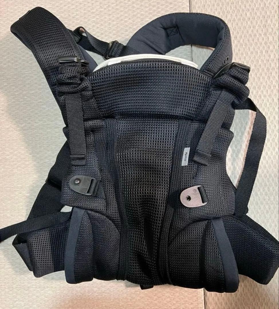 ラクリス　Aprica 抱っこ紐　ブラック アップリカ（Aprica） 子守帯 抱っこひも ラクリス ブラック BK