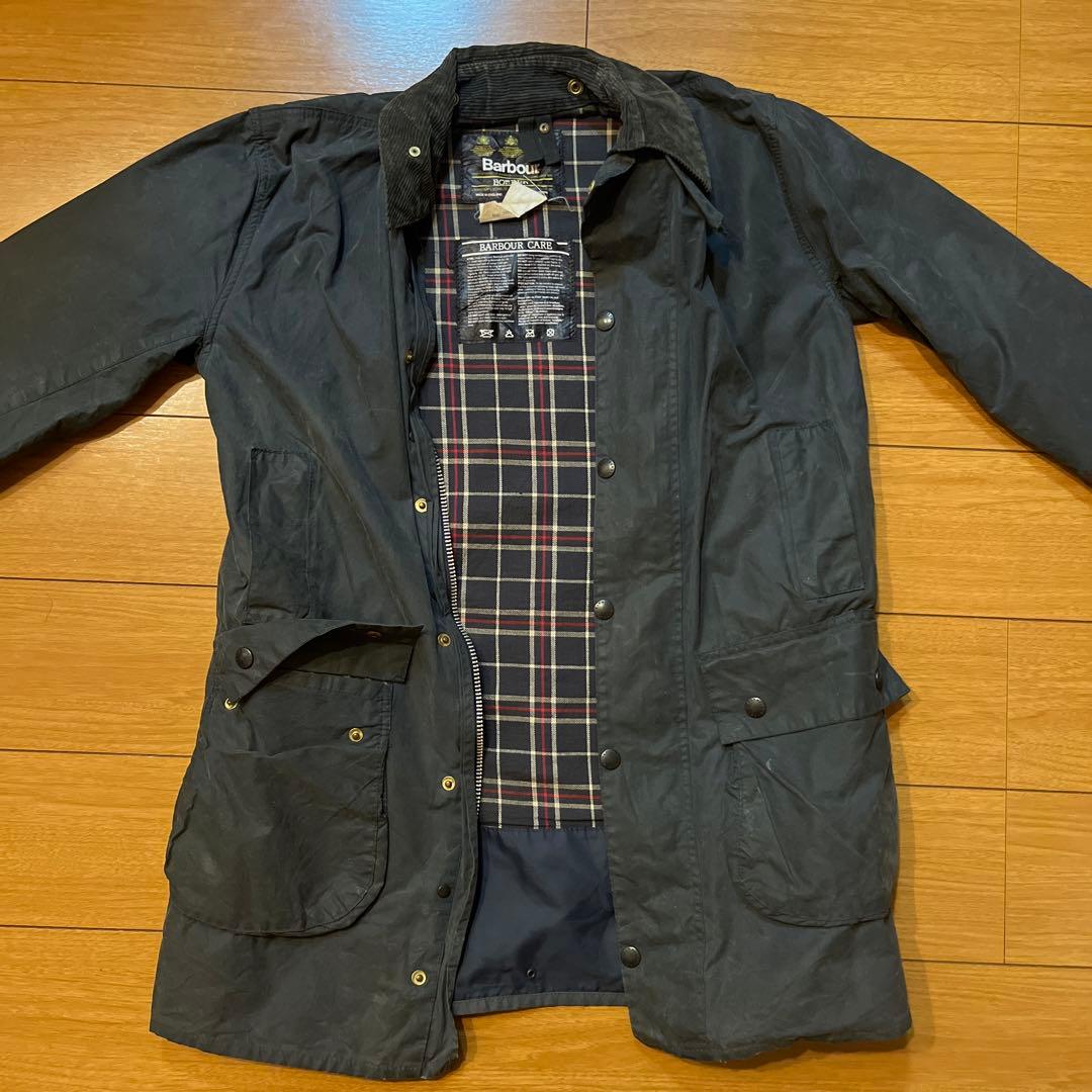 Barbour Border(バブアー ボーダー) 88年 ネイビー Barbour / BORDER | CALIFORNIA HARVEST ONLINE S