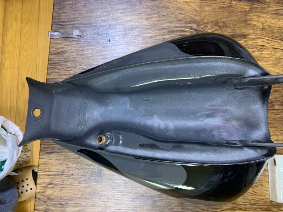 ジャズ50 グレー バイクタンク フレイムデザイン - メルカリ