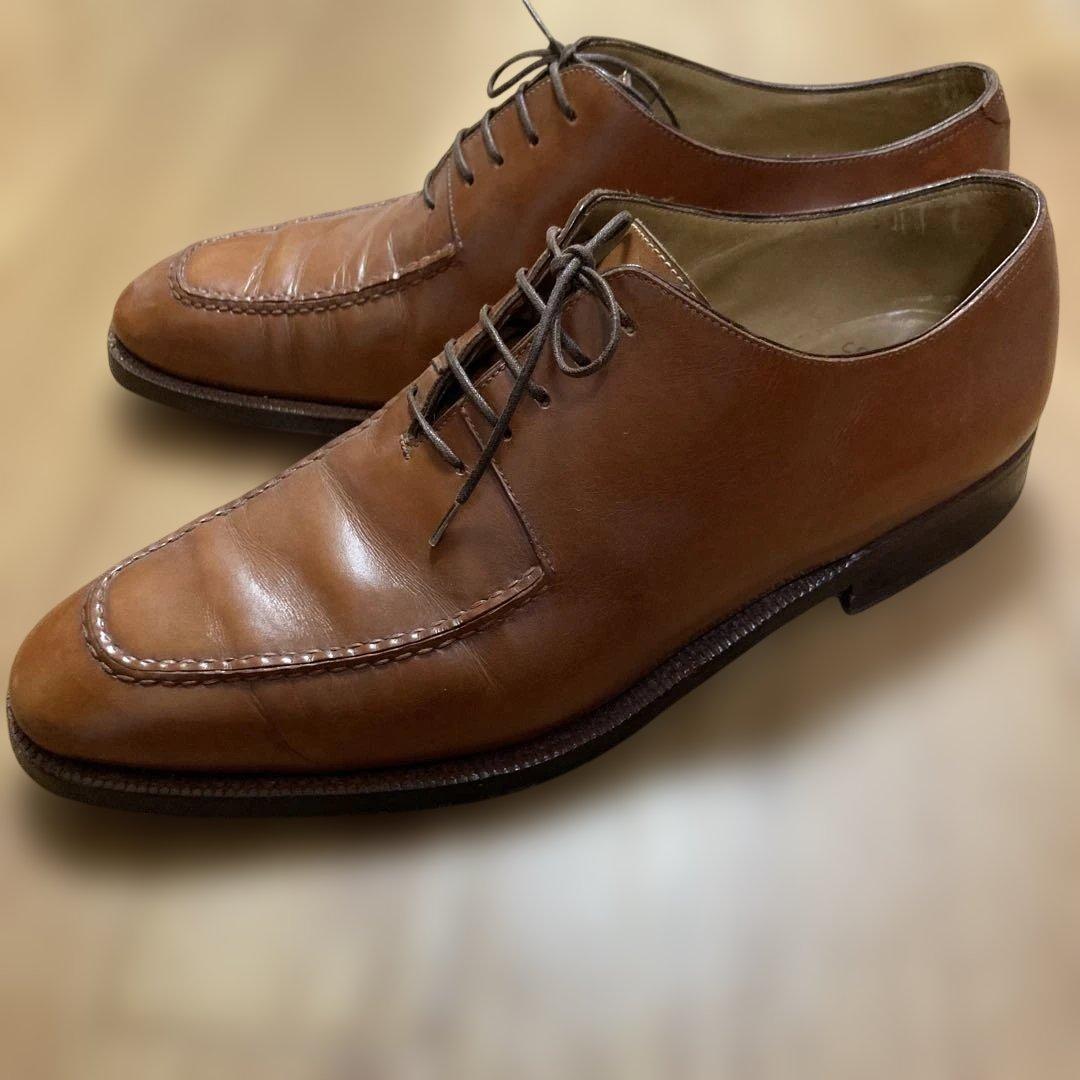 Enzo Bonafe 内羽根 ドレスシューズ 革靴 25cm 40 - メルカリ