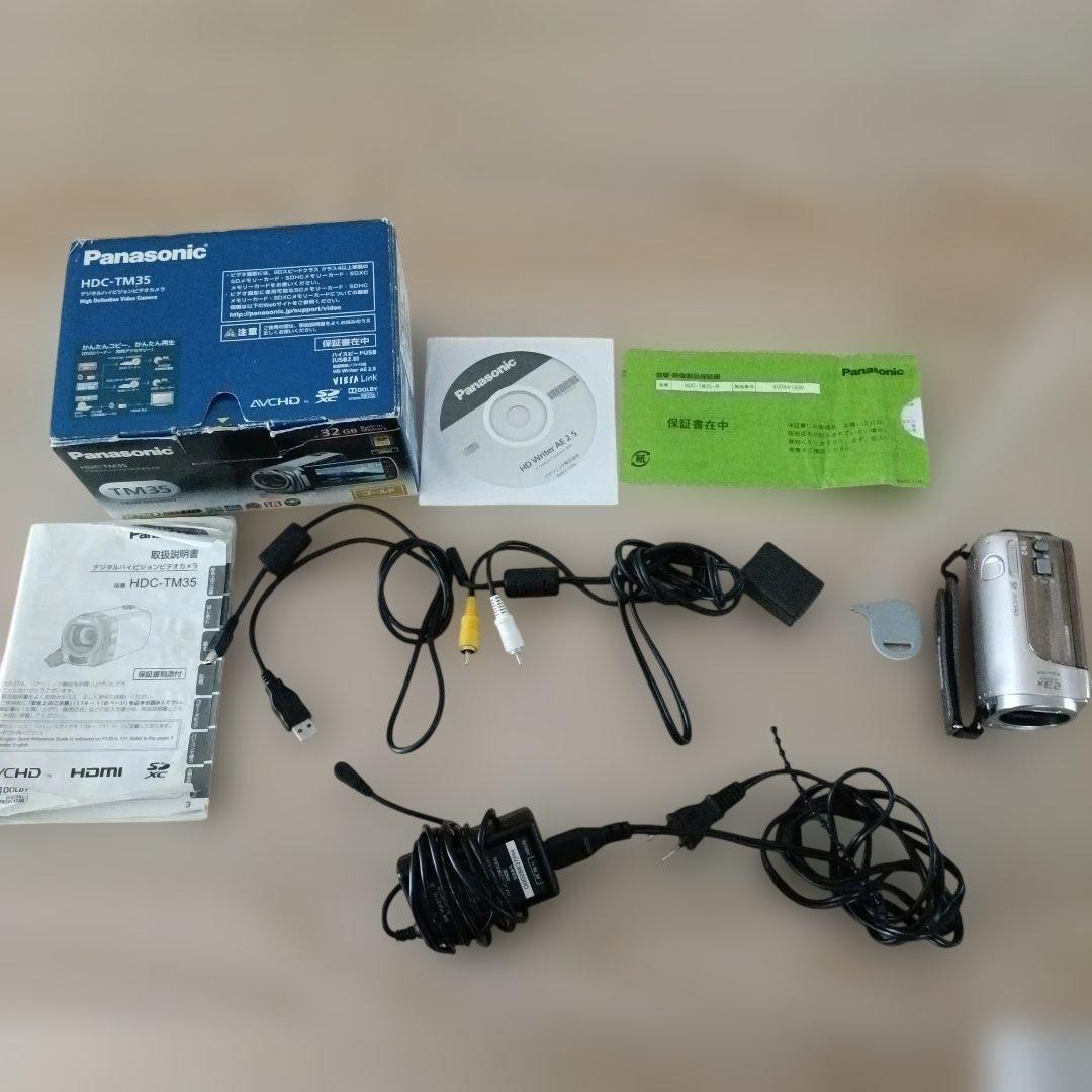 Panasonic デジタルビデオカメラ HDC-TM35 32GB 概要 デジタルハイビジョンビデオカメラ HDC-TM35 | デジタルビデオ