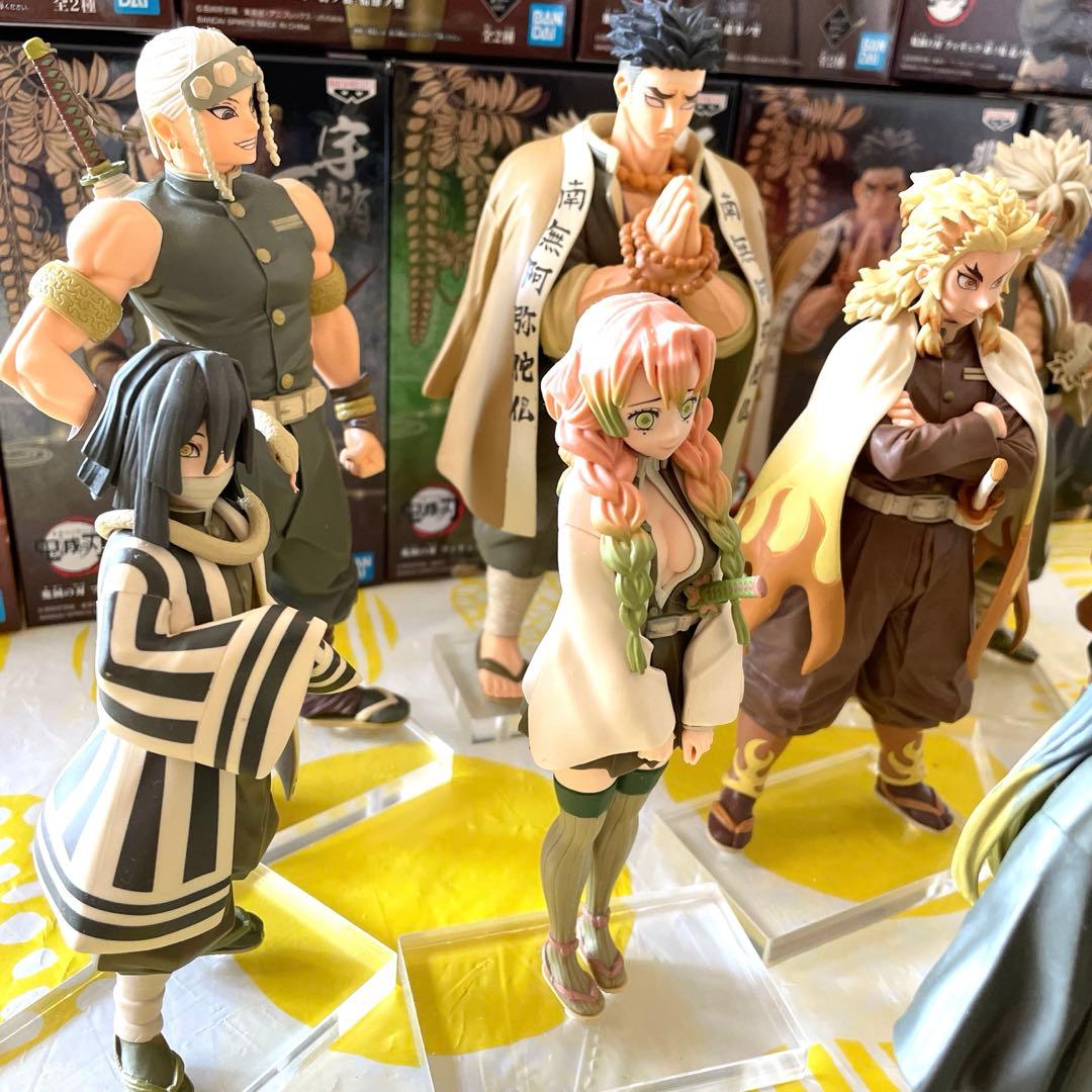 鬼滅の刃 絆ノ装 セピアカラー フィギュア 柱9体 コンプ 超美品 - メルカリ