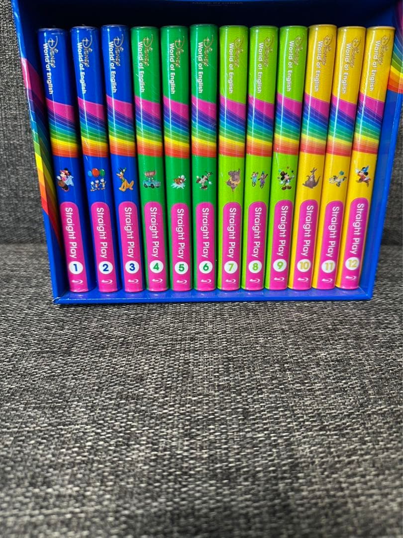 最新版　DWE ストレートプレイ　ディズニー英語　【10本未開封】 9本未開封】2022年最新版DWEストレートプレイ ディズニー英語 d55