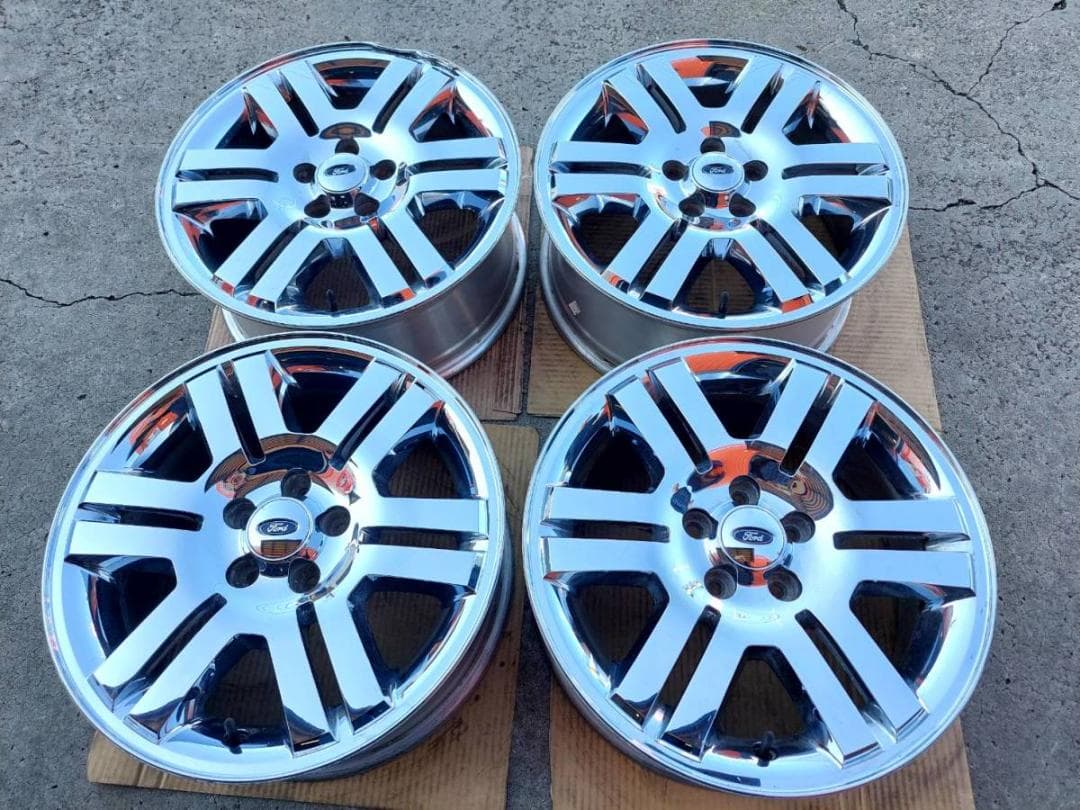 フォードエクスプローラー純正 18インチ メッキ 流用、車検用などに