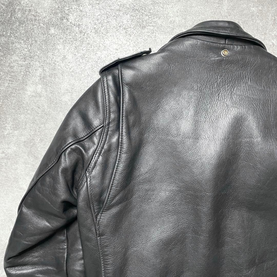 Schott 613XX ワンスター ダブルレザージャケット サボテンタグ