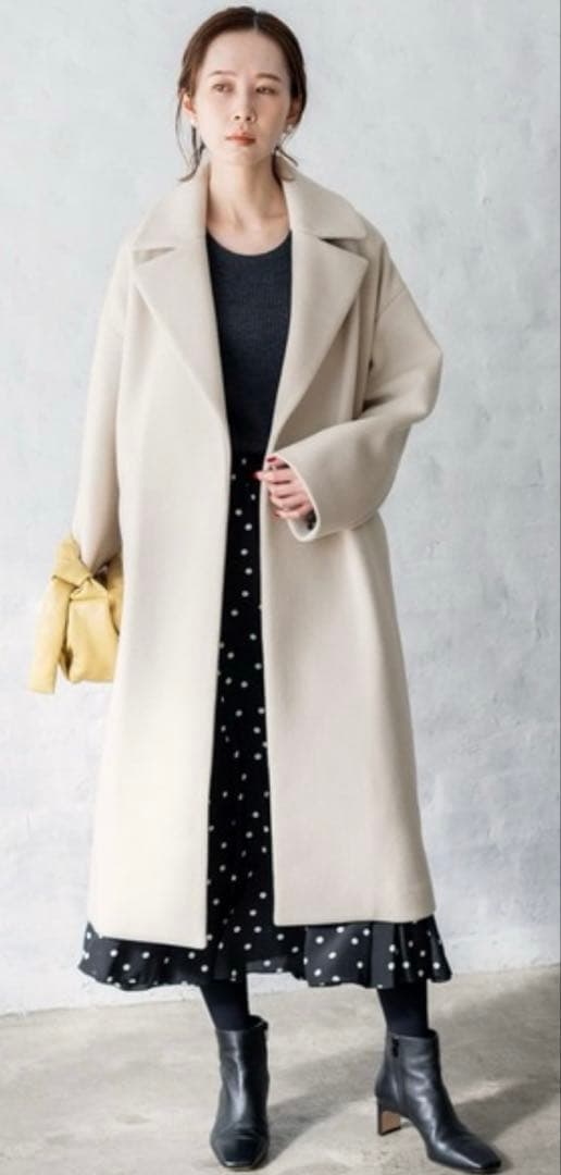 写真更新⭐︎IENA MANTECOオーバーチェスターコート38ナチュラル IENA（イエナ）の「《追加》MANTECOオーバーチェスターコート